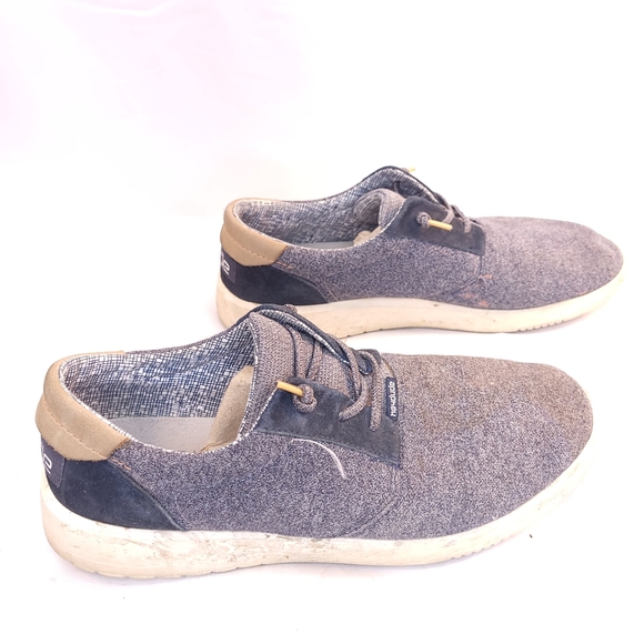 Hey Dude Shoes | Hey Dude Hugo Stretch Navy Shoes Slip on Comfort Loafers Mens Size 10 | Color: Blue | Size: 10 | Randomonium's Closet